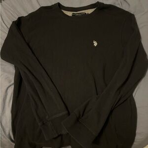 U.S. Polo Assn 2XL Men’s Longsleeve Shirt 100% Cotton NWOT Gray